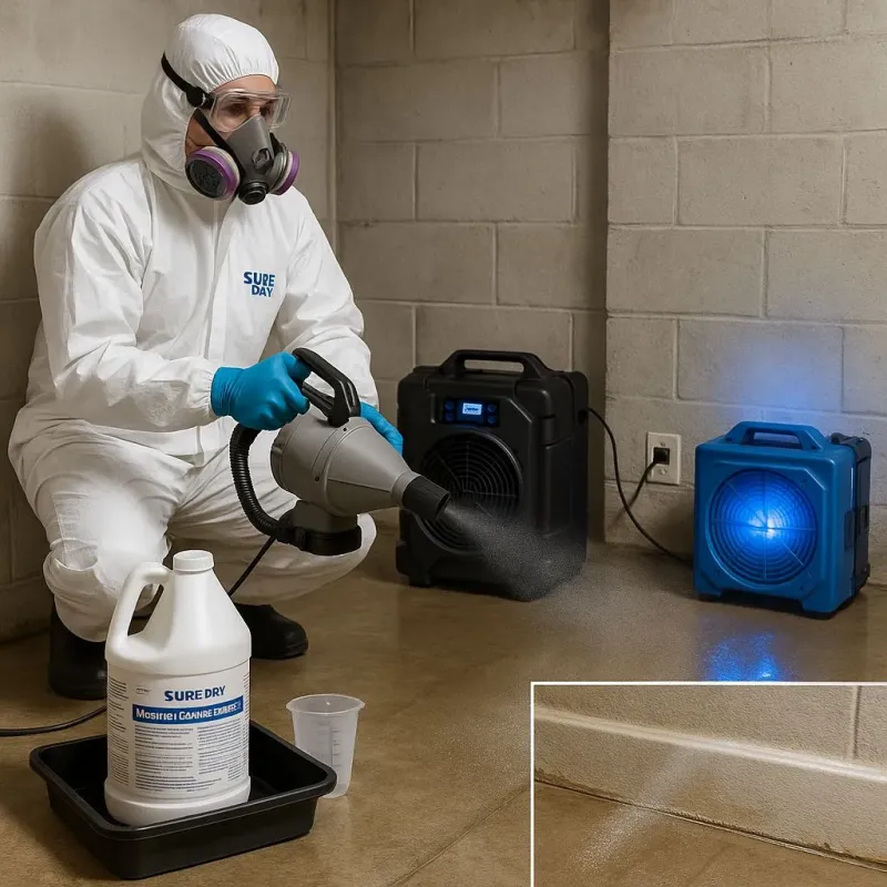 Sanitization and Odor Removal process in New Miami, OH