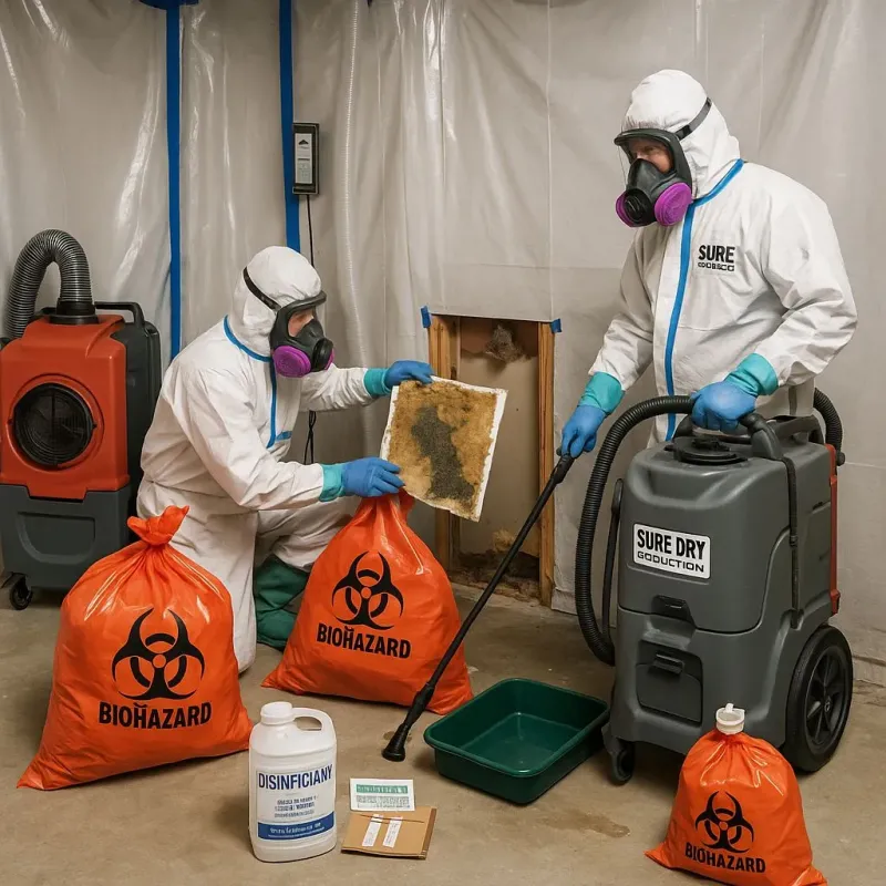 Contaminated Water Handling Protocols process in New Miami, OH