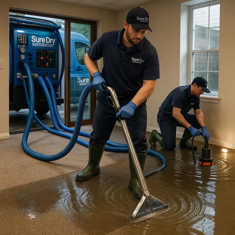 Water Extraction and Removal process in New Miami, OH
